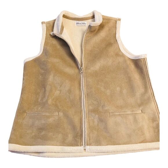 Sport Haley Faux Suede Vest - Picture 1 of 9
